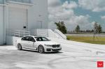 BMW 740i on Vossen Wheels (HF-2) 2018 года